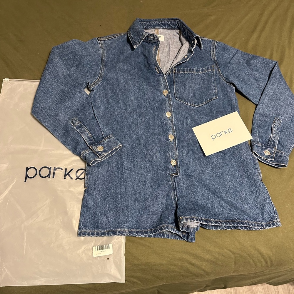 Parke Denim Romper